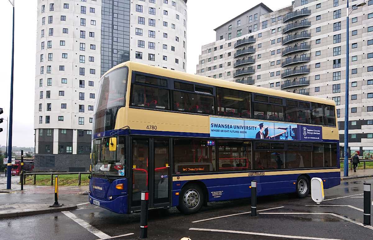 Another NXWM bus in classic cream WM Travel livery