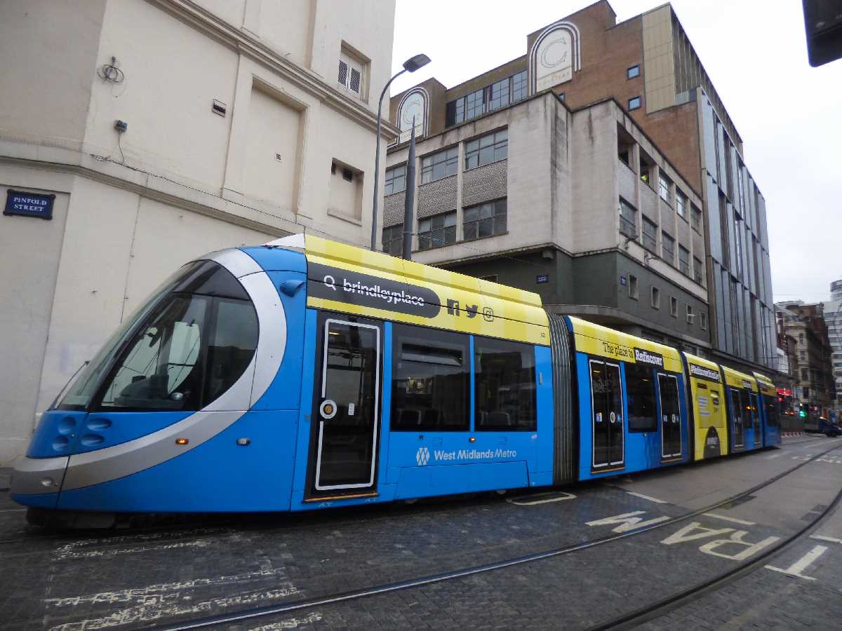 Advert changes to West Midlands Metro trams 19 and 32