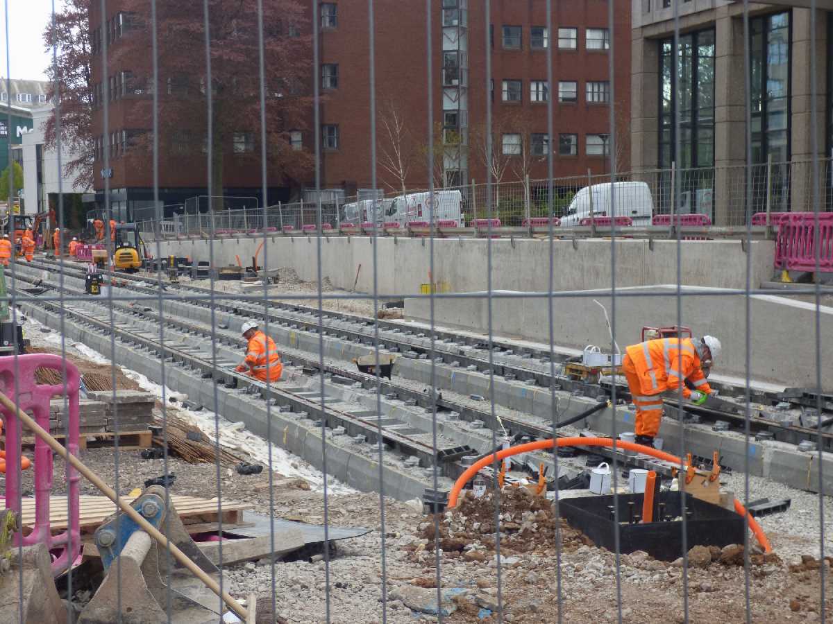 Westside Metro extension from Hagley Road to Broad Street - Late April 2021 update